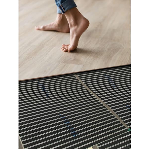 QuietWarmth 3 ft. x 16 ft. 8 in. 240V 2-in-1 Electric Floor Heat