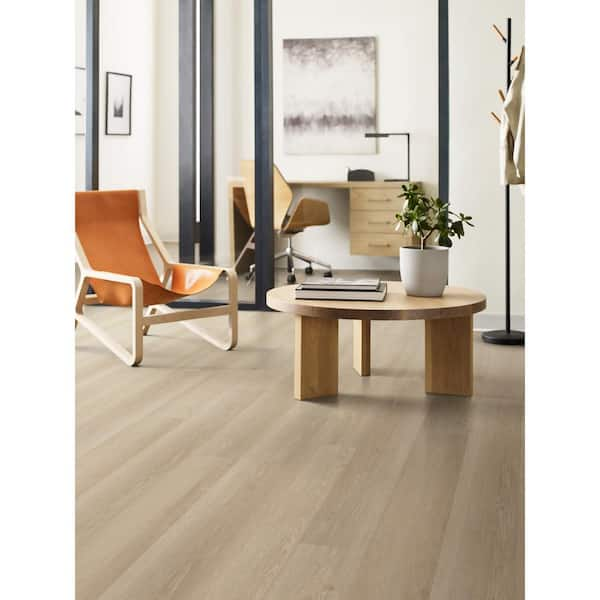 Carlsbad Pebble 12 MIL x 7 in. W x 48 in. L Water Resistant Glue Down Vinyl Plank Flooring (34.98 sq. ft./ case )