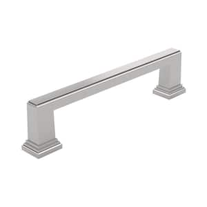 Mirabel Collection 5-1/16 in. (128 mm) Classic Brushed Nickel Rectangular Cabinet Bar Pull