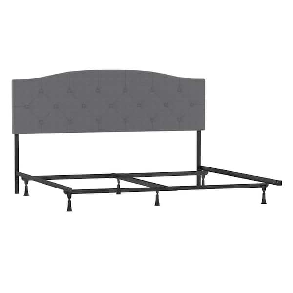 Provence Gray King Cal Headboard, Cal King Headboard And Frame For Adjustable Bed