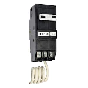 BR 25 Amp 120-Volt/240-Volt 2-Pole GFCI Pigtail Neutral Circuit Breaker (BRN225GF)