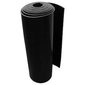 Rubber-Cal Closed Cell Sponge Rubber EPDM 3/8 in. x 39 in. x 78 in. Black Foam  Rubber Sheet 02-129-0375 - The Home Depot