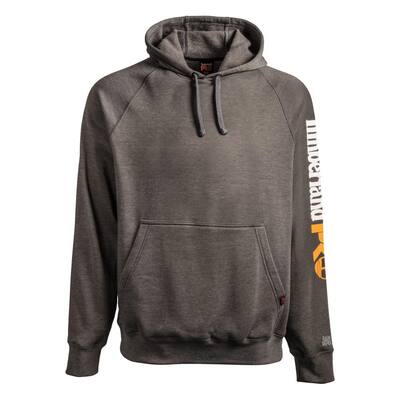 Men's Size XX-Large Charcoal Gray Hood Honcho Sport Pullover Sweatshirt