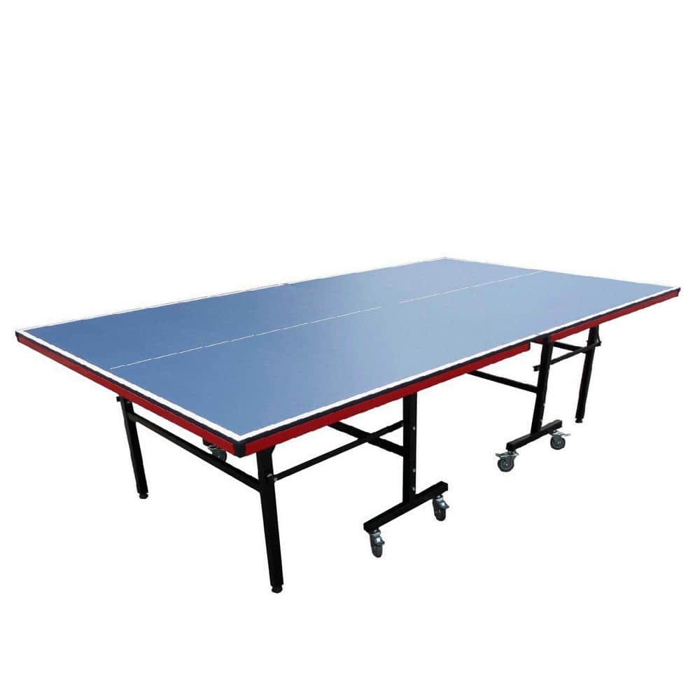 Pool Central 9 ft. Recreational Blue Table Tennis or Ping Pool Central 9 ft. Recreational Blue Table Tennis or Ping