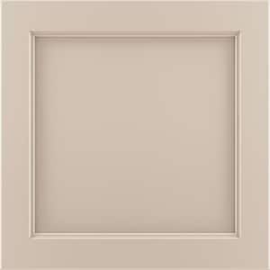Adelaide 11 9/16-in. W x 3/4-in. D x 11 1/2-in. H in Painted Oat Cabinet Door Sample