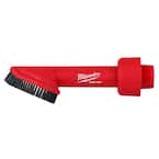 AIR-TIP 1-1/4 in. - 2-1/2 in. Rotating Corner Brush Tool Wet/Dry Shop Vacuum Attachment (1-Piece)