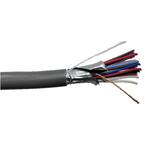CABLE,SHIELDED,15 CONDUCTOR,GRAY,24AWG,25 FEET,ROUND 