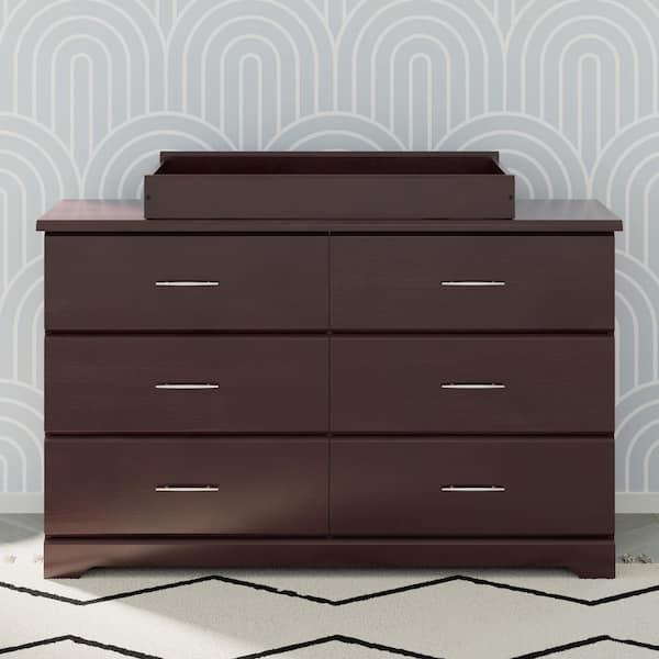 Espresso changing hotsell table dresser