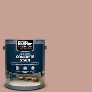 1 gal. #PFC-07 Michel Rose Solid Color Flat Interior/Exterior Concrete Stain