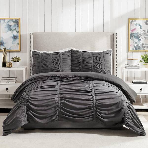 Modern Heirloom Emily Texture 2 Piece, Twin Extra Long Duvet Cover Size