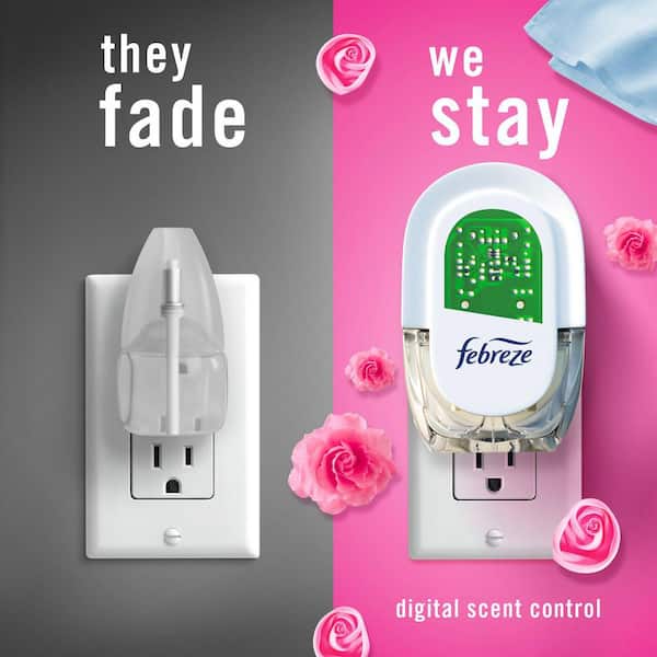 Febreze Plug Air Freshener Refill, Variety Pack, 3 ct - 0.87 oz