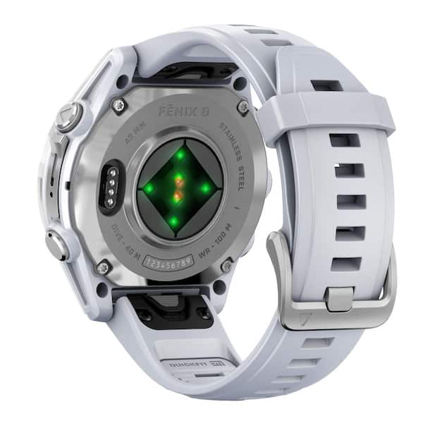 Garmin fenix 8 AMOLED Multisport 43-mm GPS Watch with Silicone