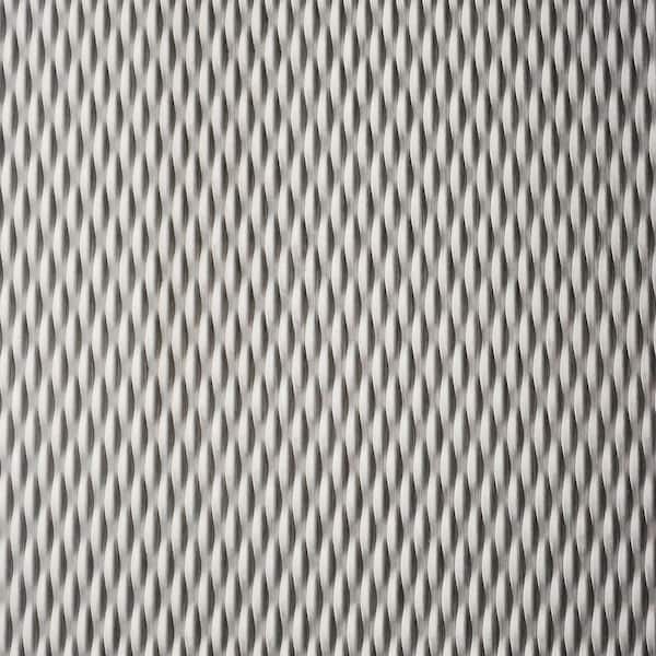 Frigo Design 36 in. x 30 in. Fingerprintless Woven Stainless-Steel Backsplash