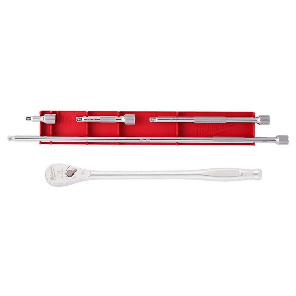 1/4 in. Drive 90 Tooth 9 in. Extended Ratchet with 1/4 in. Drive Extension Set (5-Piece) price history on PriceWatchPro