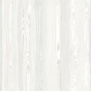 Cady Ivory Wood Panel Paper Strippable Wallpaper (Covers 56.4 sq. ft.)