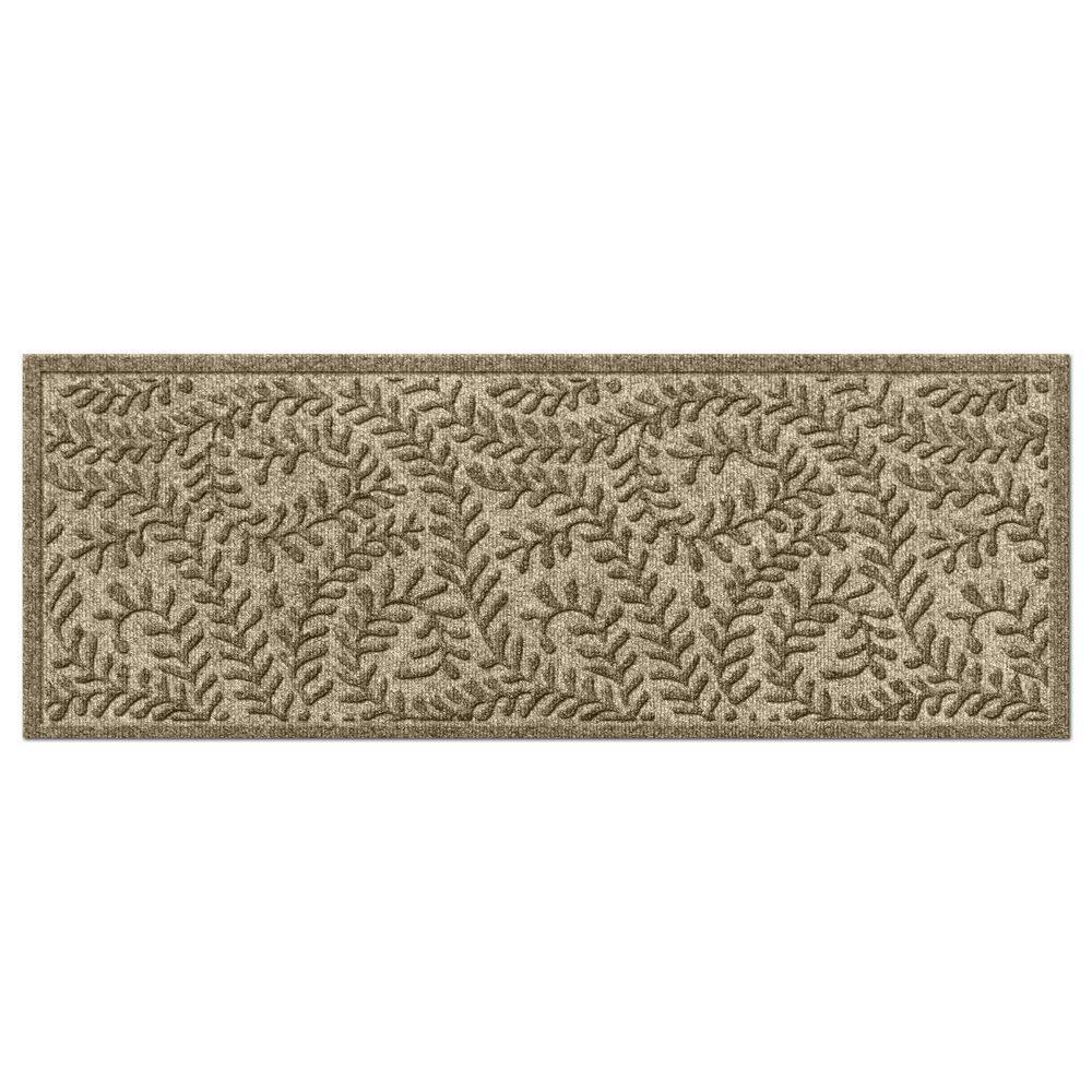 Waterhog Boxwood Camel 30 in. x 97 in PET Polyester Indoor Outdoor Runner Doormat price history on PriceWatchPro