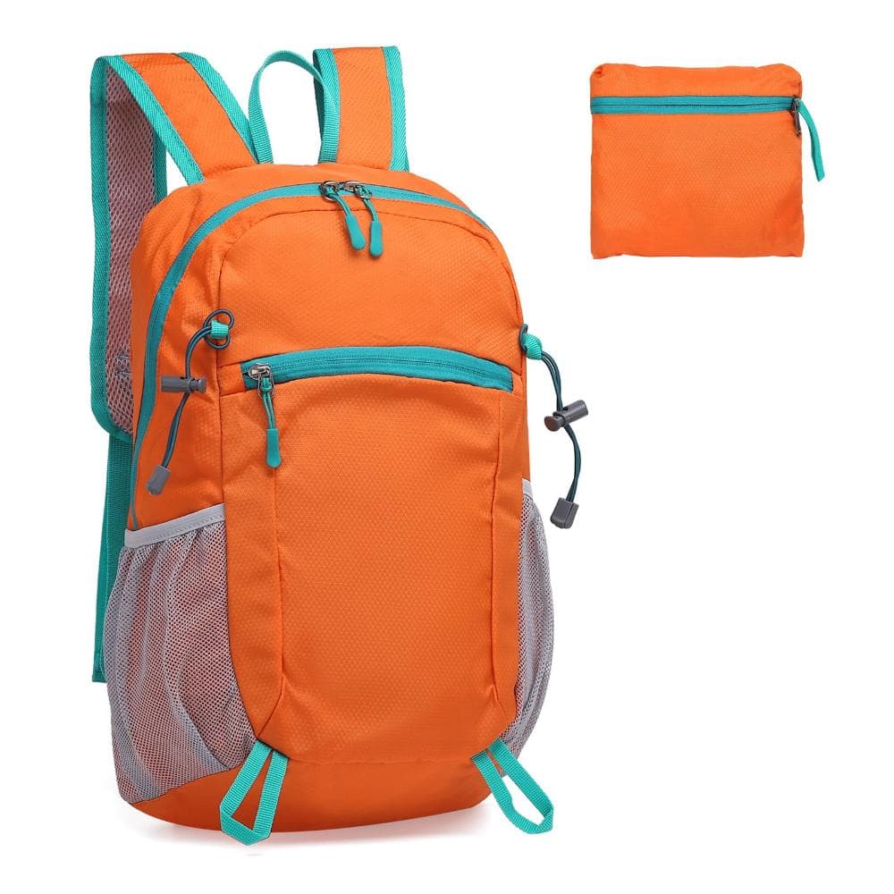 11 x 17.3 in Packable Hiking Daypack Lightweight Water Resistant Orange 1-Piece price history on PriceWatchPro