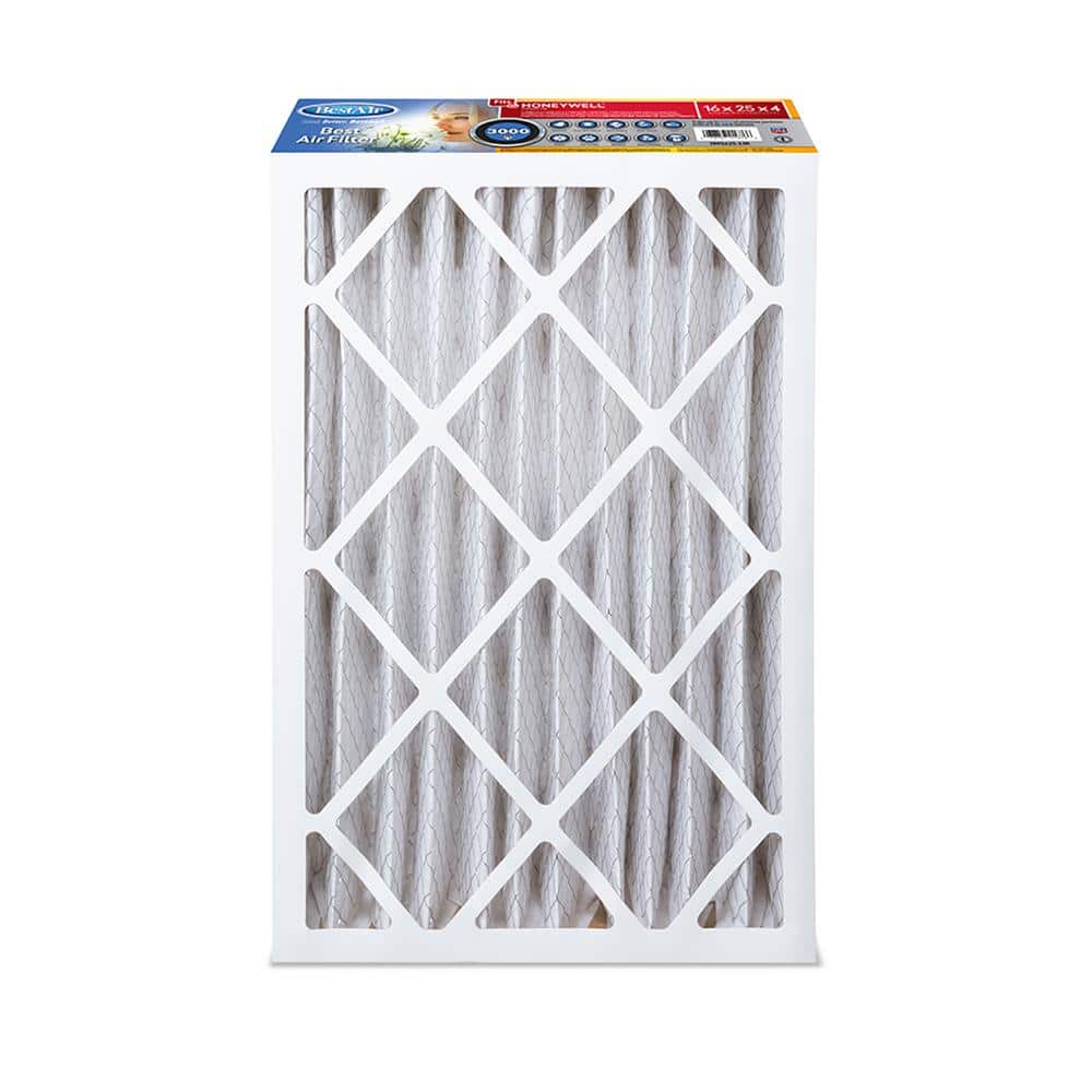 BestAir 16x25x4 MERV 13 Furnace Filter for Honeywell
