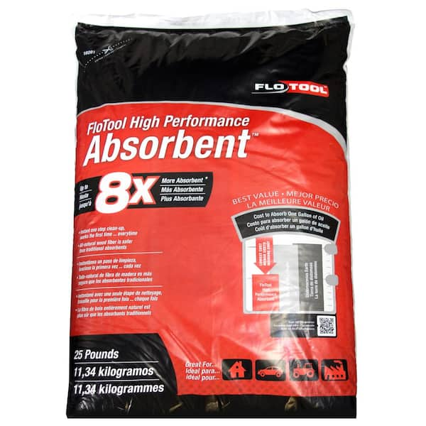 FloTool 25 lbs. High Performance Absorbent 10201EMI - The Home Depot