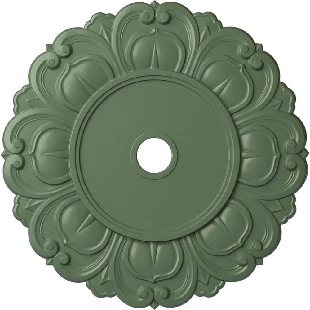 "1-1/8"" x 32-1/4"" x 32-1/4"" Polyurethane Angel Ceiling , Hand-Painted Athenian Green" price history on PriceWatchPro