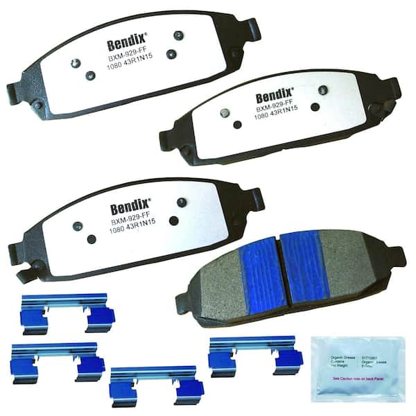 Bendix Fleet Metlok Disc Brake Pad Set 2017 Cadillac CTS MKD1080FM ...