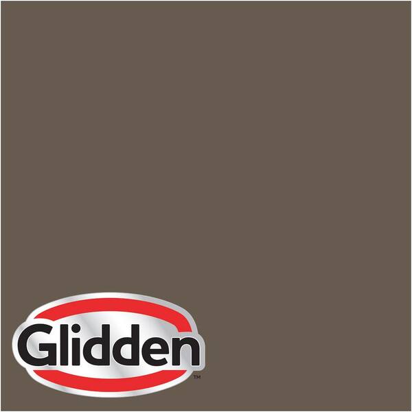 Glidden Premium 1 gal. #HDGWN26D Cedar Brown Flat Interior Paint with Primer