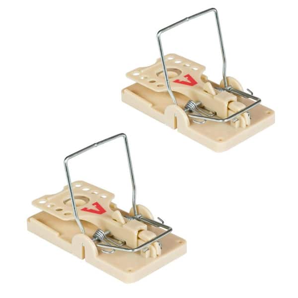  d-CON No View, No Touch Covered Mouse Trap, 2 Traps (Pack of 2)  : Patio, Lawn & Garden