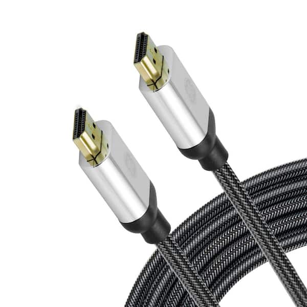 GE 10 ft. 4K HDMI 2.0 Cable with Gold Plated Connectors in Black