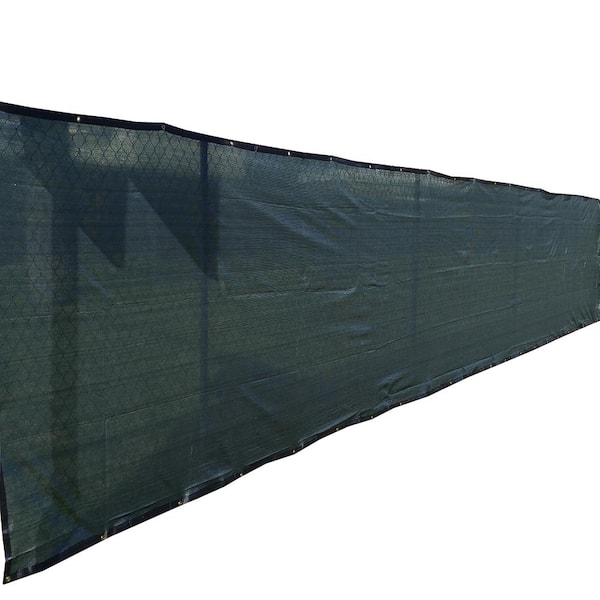 Xcel 68 in. H x 600 in. W Polyethylene Dark Green Privacy/Wind Screen Garden Fence