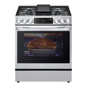 6.3 cu. ft. Slide-in Gas Range with EasyClean, Instaview and Air Fry in Printproof Stainless Steel