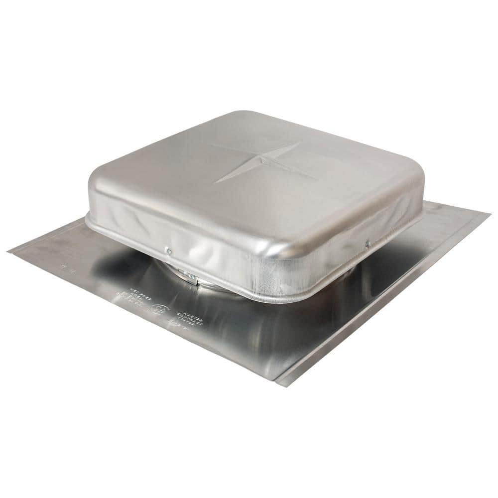 Air Vent 50 sq. in. NFA Aluminum SquareTop Roof Louver Static Vent in