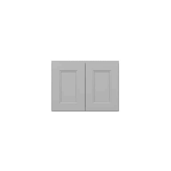 Kunal Kitchens Rockingham Recessed 24 in. W x 18 in. H x 12 in. D in Painted Stratus Plywood Assembled Wall Cabinet