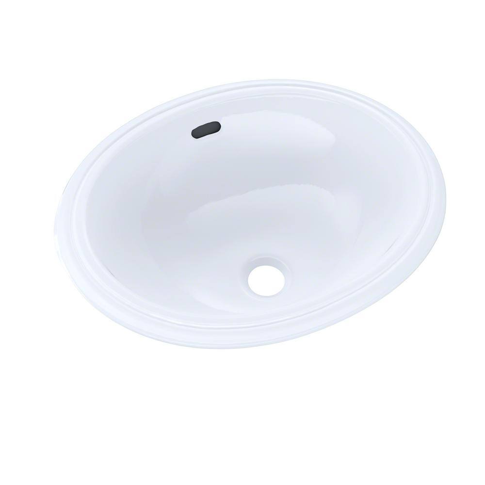 Reviews For Toto 15 In Oval Undermount Bathroom Sink In Cotton