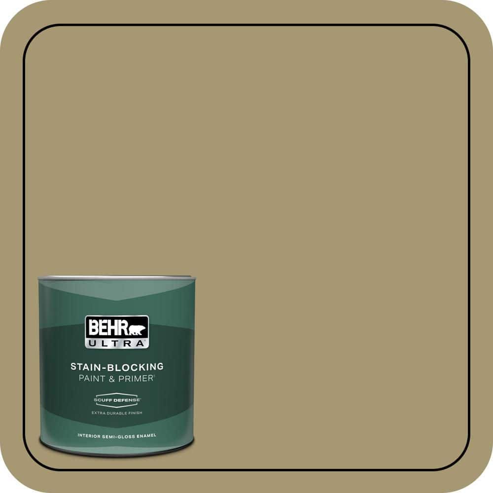 1 qt. #S330-5 Dried Chive Extra Durable Semi-Gloss Enamel Interior Paint & Primer price history on PriceWatchPro