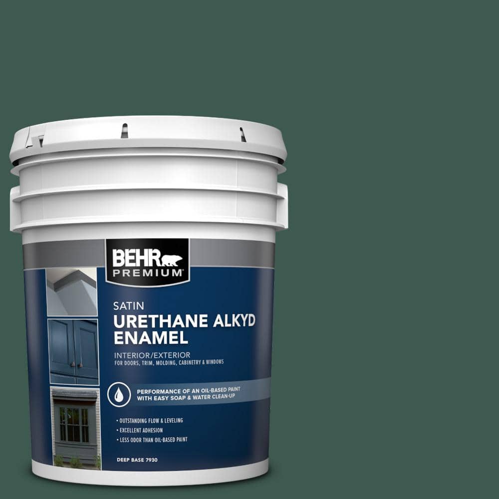 5 gal. #PFC-45 Patio Green Urethane Alkyd Satin Enamel Interior/Exterior Paint price history on PriceWatchPro