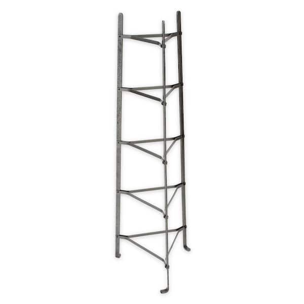 Enclume Handcrafted 5-Tier Gourmet Cookware Stand Hammered Steel (Unassembled)