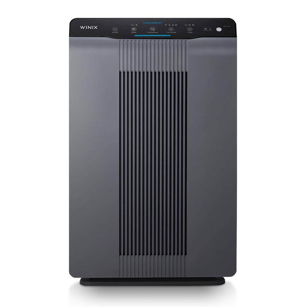 Winix Gray Tower Air Purifier with True HEPA and Carbon Filter