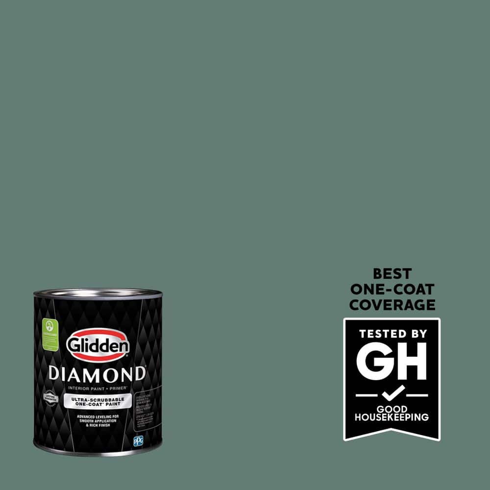 1 qt. PPG1137-6 Salal Leaves Semi-Gloss Interior Paint with Primer price history on PriceWatchPro