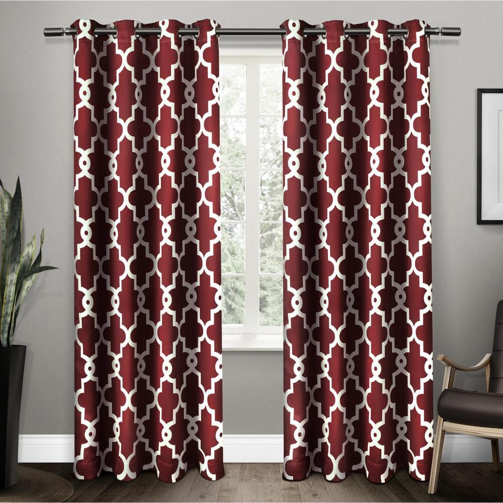 3 Great Colours Glitz Eyelet/Ring Top Lined Curtain Pairs By Hamilton McBride 
