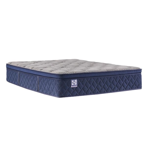 Dudley Chase King Soft Innerspring 15 in. Pillow Top Mattress Set