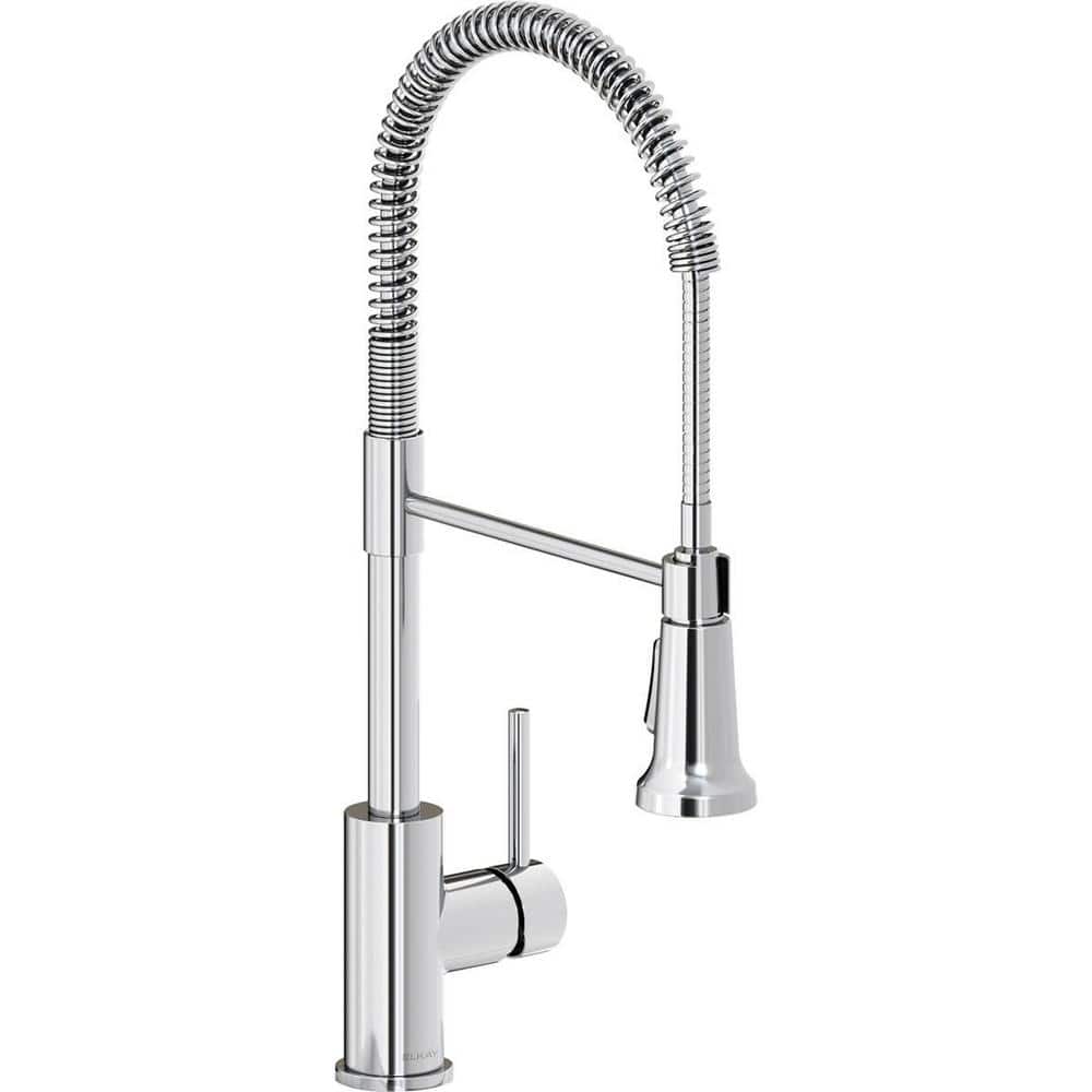 Elkay Avado Single Handle PullDown Sprayer Kitchen Faucet with Semi