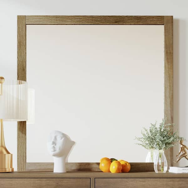  Frame My Mirror Add A Frame - Oxidized Walnut 20 x 60 Mirror  Frame Kit- Ideal for Bathroom, Wall Decor, Bedroom and Livingroom -  Moisture Resistant - Upton Design - Mirror
