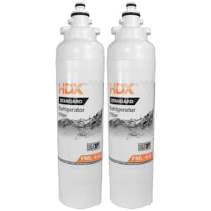 FML-4-S Standard Refrigerator Water Filter Replacement Fits LG LT800P (2-Pack)