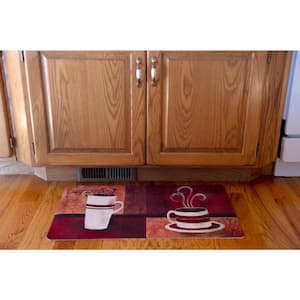 ALLINHOMIE Modern Tiles Multi-Colored 18 in. x 47 in. Comfort Anti-Fatigue  Kitchen Mat WF-C20062A-120 - The Home Depot