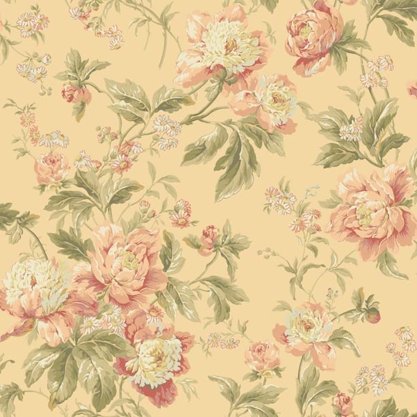 York Wallcoverings Waverly Classics Forever Yours Wallpaper