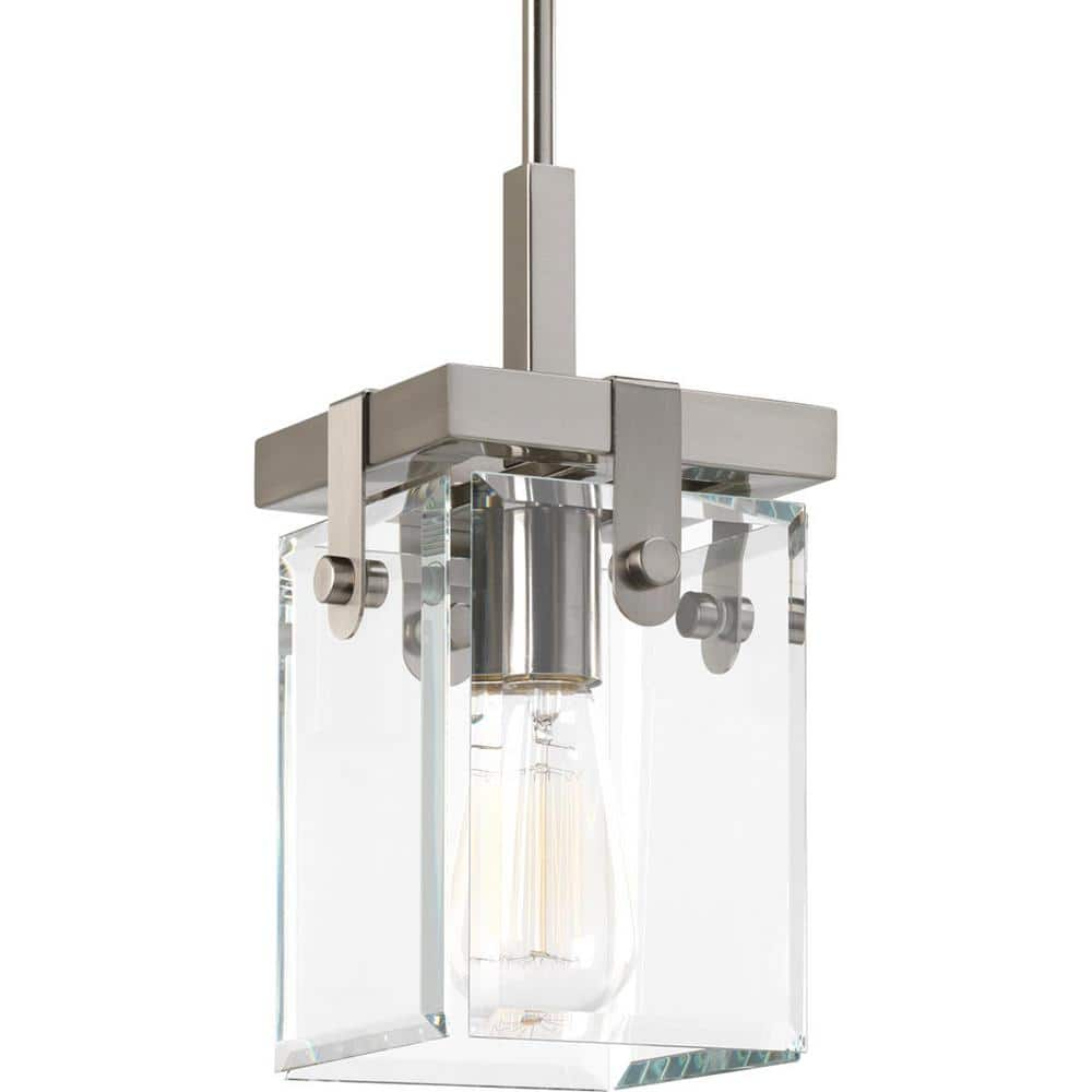 Progress Lighting Glayse Collection 6-1/2 in. 1-Light Brushed