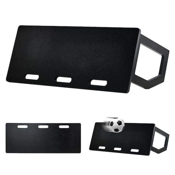 Soccer Rebounder Board, 40 X 16 Portable Soccer Wall with 2 Angles Rebound, Foldable HDPE Kickback Rebound Board