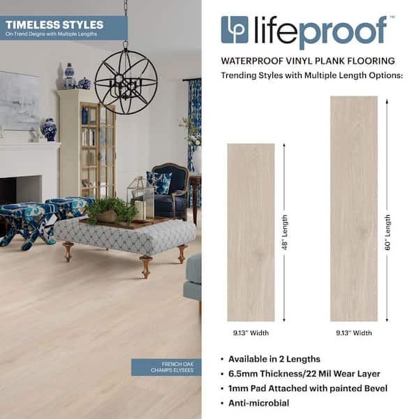 Lifeproof Take Home Sample-Champs Elysees French Oak Click Lock