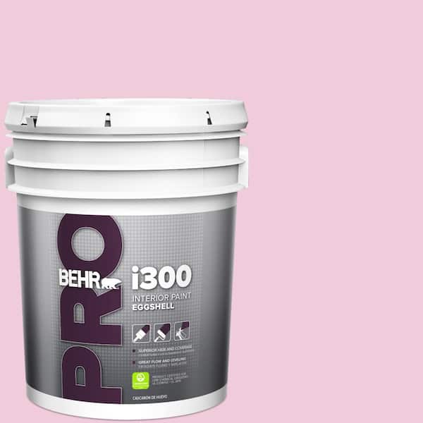 BEHR PRO 5 gal. #P130-1 Piggy Bank Eggshell Interior Paint