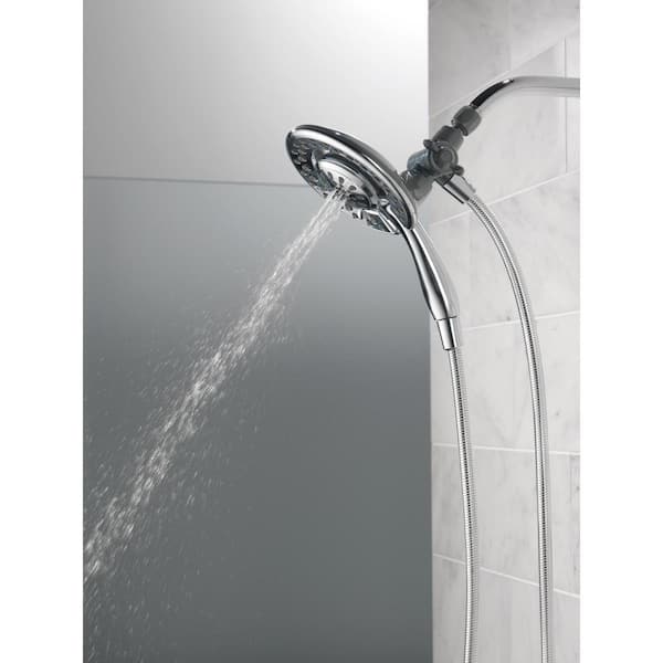 Delta In2ition 4-Spray Patterns 1.75 GPM 6.13 in. Wall Mount Dual